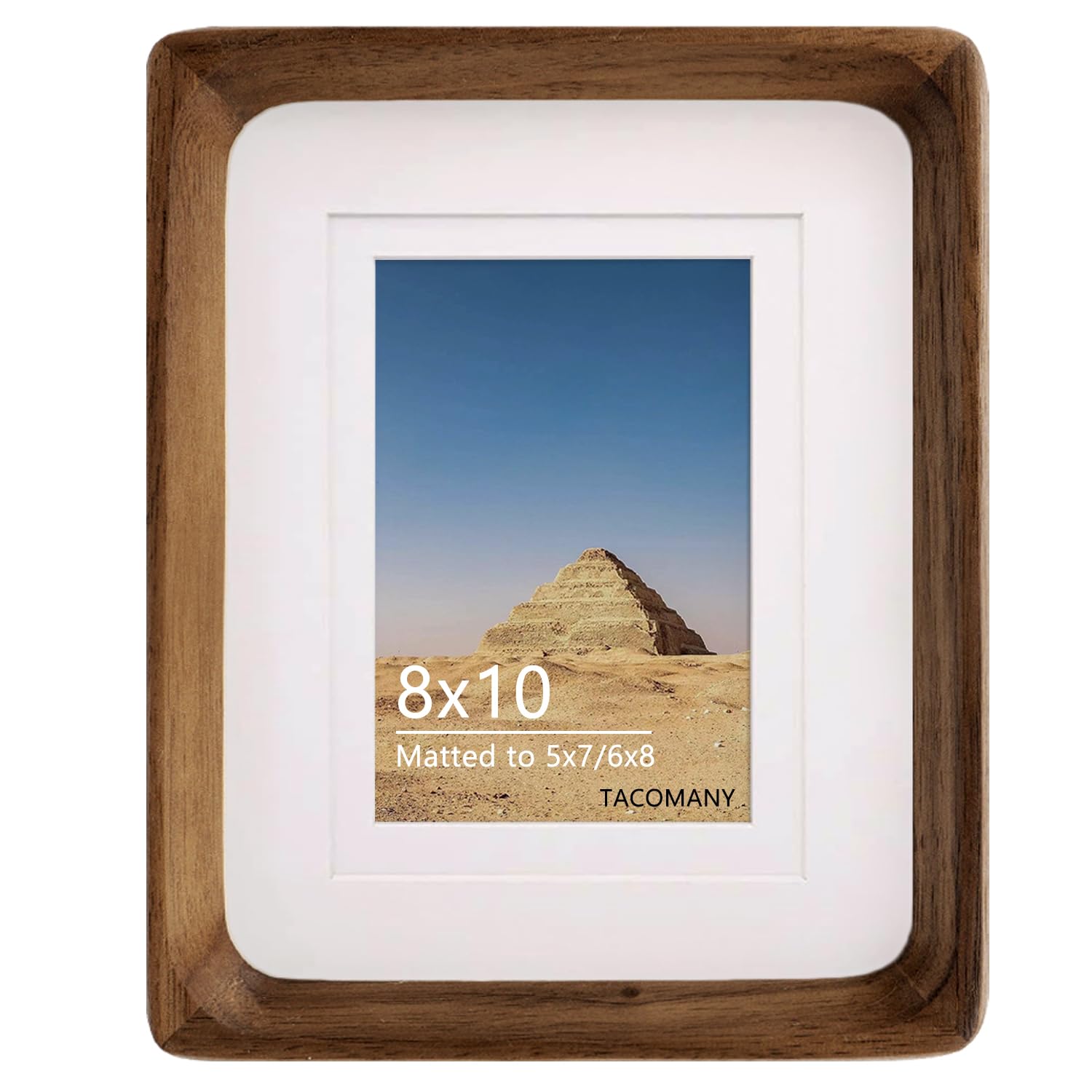Amazon.com - Natural Wood Photo Frames Inspired Tabletop Picture