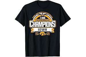 Iowa Hawkeyes Big Ten Champs Women's Basketball T-Shirt