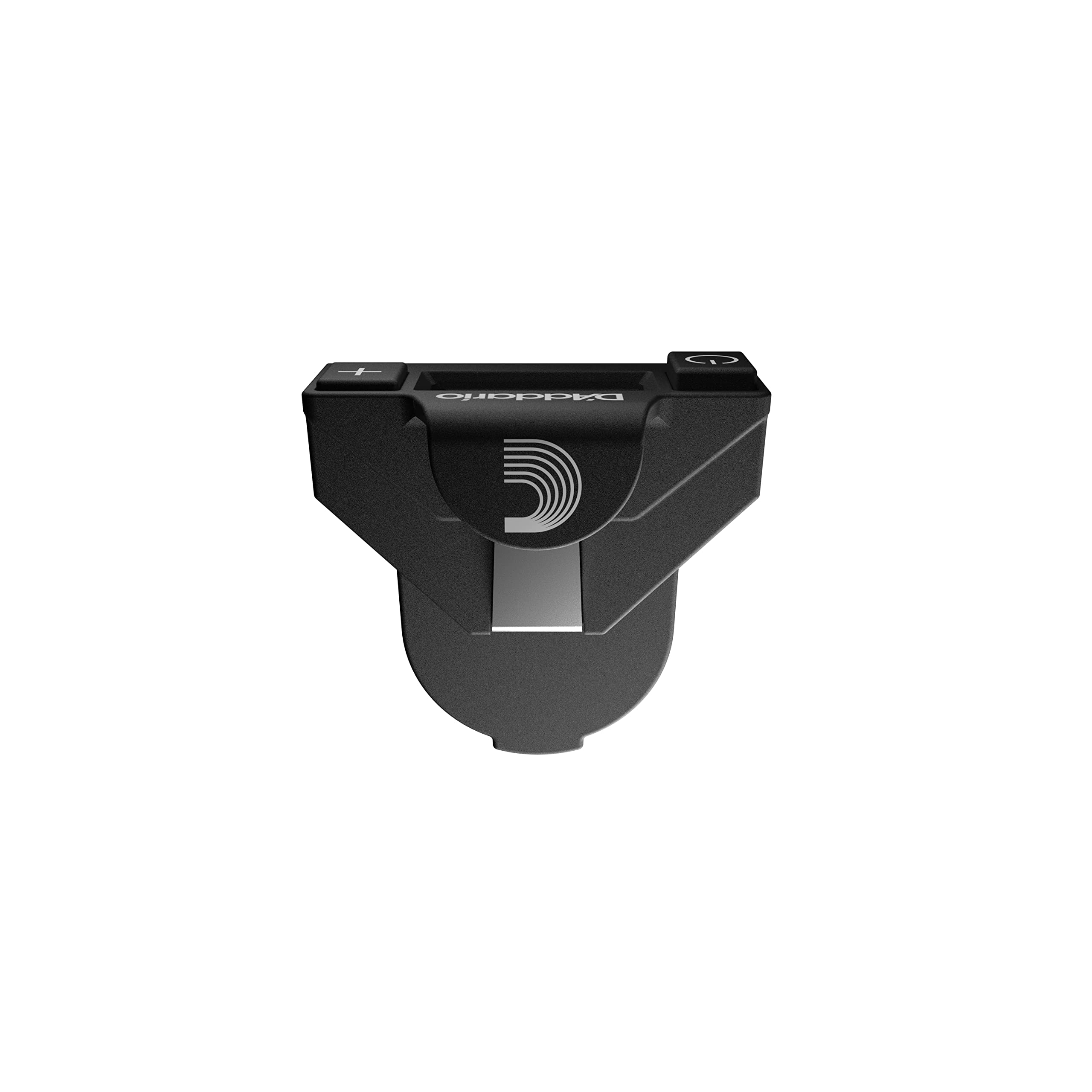 D'Addario Tuner ukulele - tuner otworów dźwiękowych ukulele - tuner cyfrowy - niebrudzący klips do otworów dźwiękowych - kolorowy wyświetlacz - szybkie i dokładne strojenie
