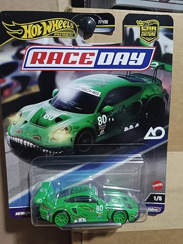 ホットウィール レースデイ レキシー GT3 R グリーン 3歳から