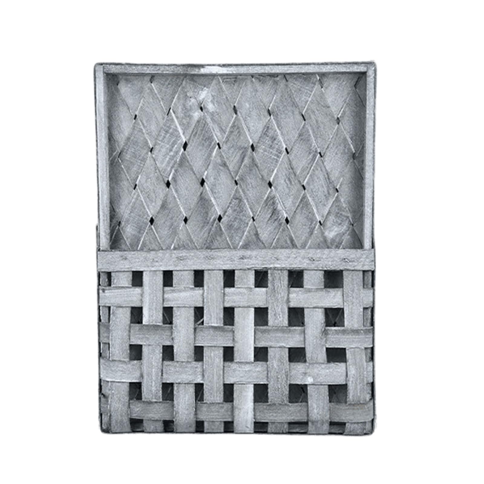 Tsophreniq Hanging Baskets for Organizing Front Door, Mail, Flowers Woven Storage Wall Baskets Decorative Basket Gifts Woven Hanging Storage Basket