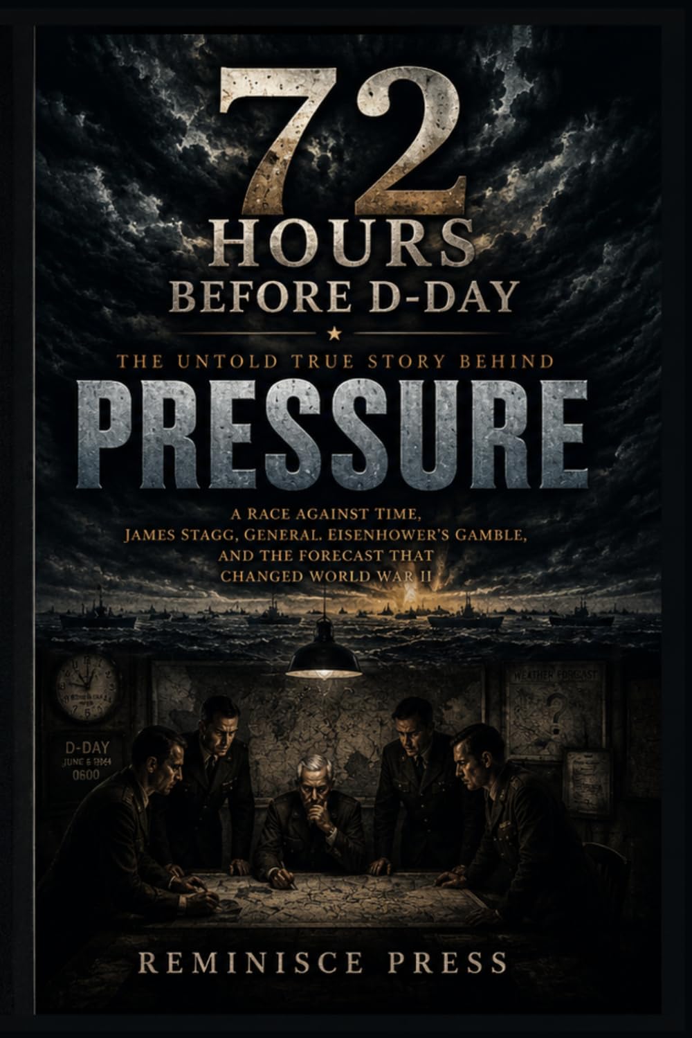 72 Hours Before D-Day: The Untold True Story Behind Pressure: A Race Against Time, James Stagg, General Eisenhower’s Gamble, and the Forecast That Changed World War II