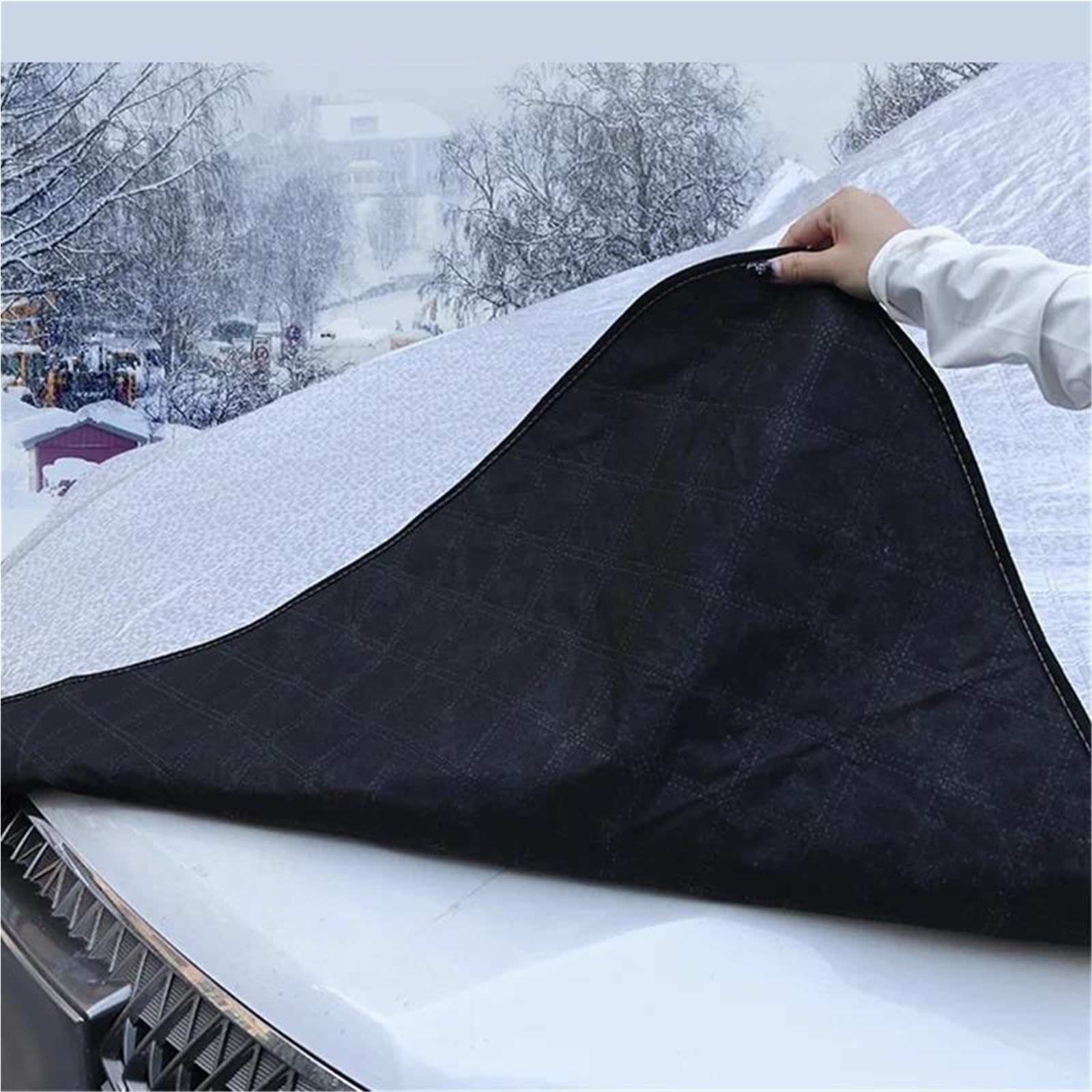 Copri Parabrezza per Auto Paraneve per Auto per Neve Ghiacciata