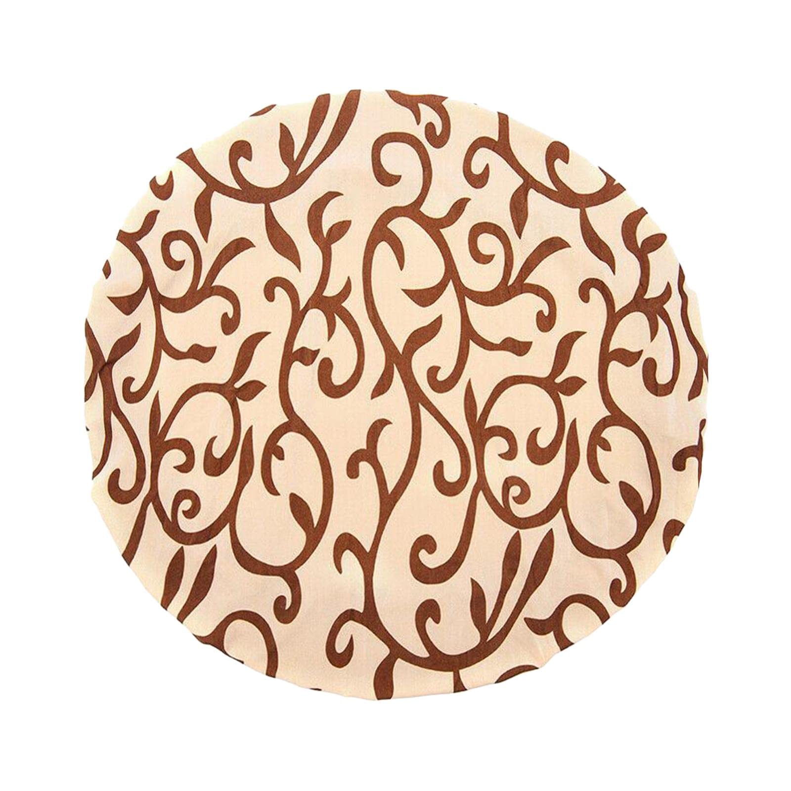 bnf® Indoor Outdoor Patio Round Fitted Tablecloth Elastic Edge Waterproof Cover Coffee 120cmTablecloths Linens Textiles Kitchen Dining Bar Home-image-24