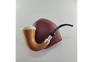 Large Stone Calabash Mahogany Pipe