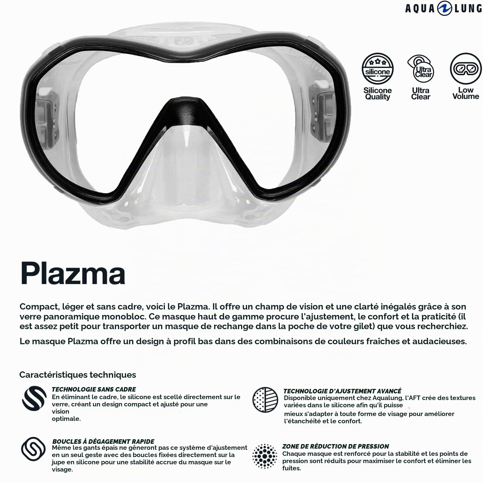 Aqualung Plazma Masks Mixte
