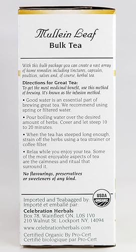 Miniatura 4 de Celebración+Hierbas+Gordolobo+Hoja+0.88 oz