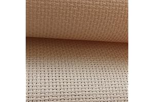 KCS 18 Count Aida: Khaki Canvas for Cross-Stitch Masterpieces