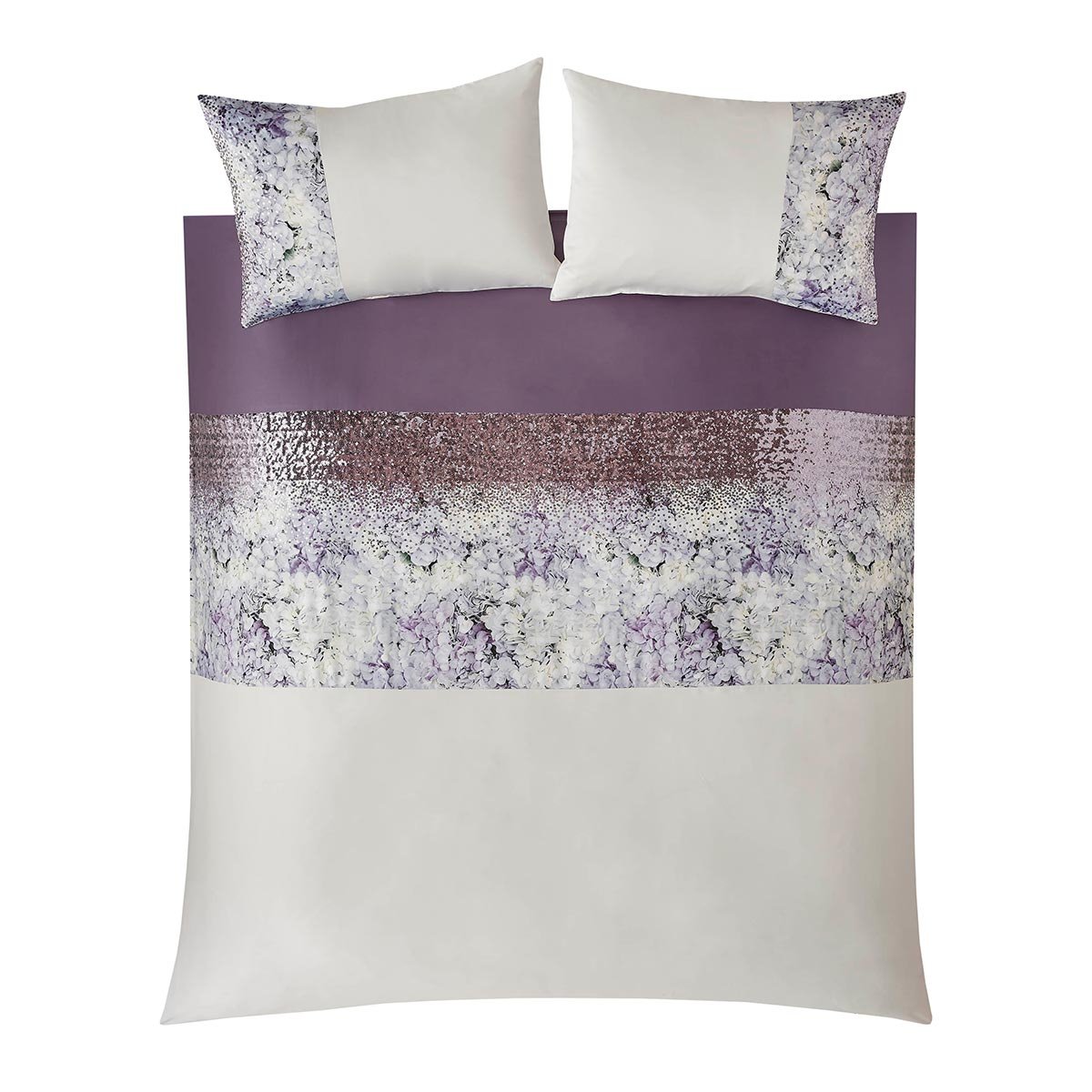 Kylie Minogue Marisa Mauve Double Duvet Cover at Home - New for Spring 2018