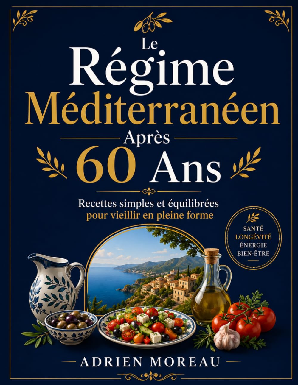 Le Régime Méditerranéen Après 60 Ans: Recettes simples et équilibrées pour vieillir en pleine forme
