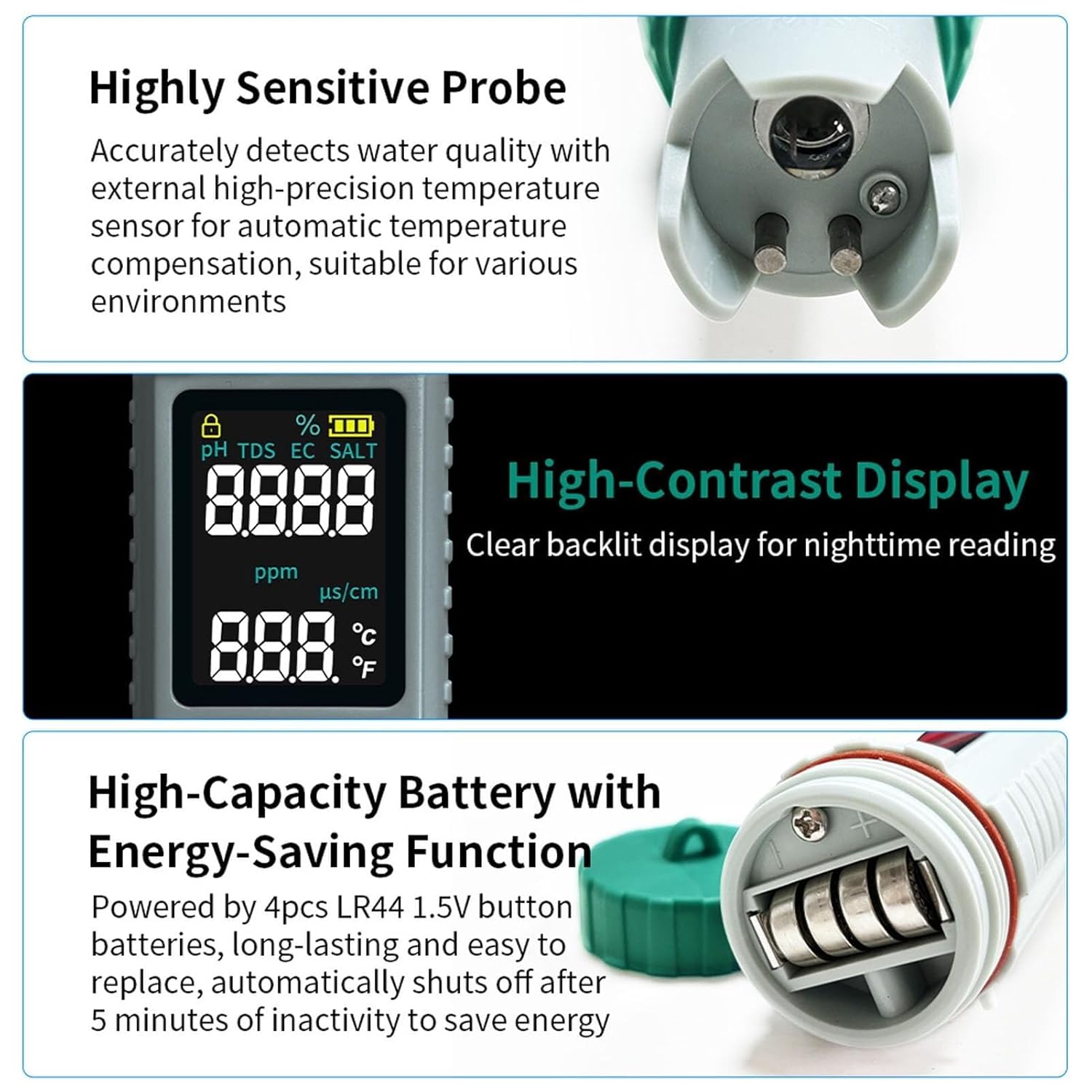 MF-X51 Battery Compartment and Probe