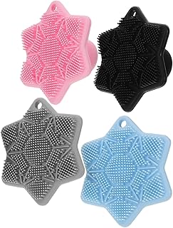 4pcs Silicone Face Wash Brush Soft Facial Exf...