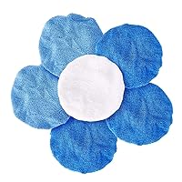 Vista 2 de UTSAUTO Juego de 6 almohadillas pulidoras de automóvil de 5 a 6 pulgadas de microfibra para pulir el capó del automóvil, kit de pulidor de cera