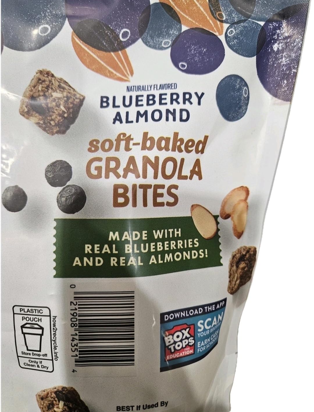 Organic Blueberry Almond Soft Baked Granola Bites 22 Ounce