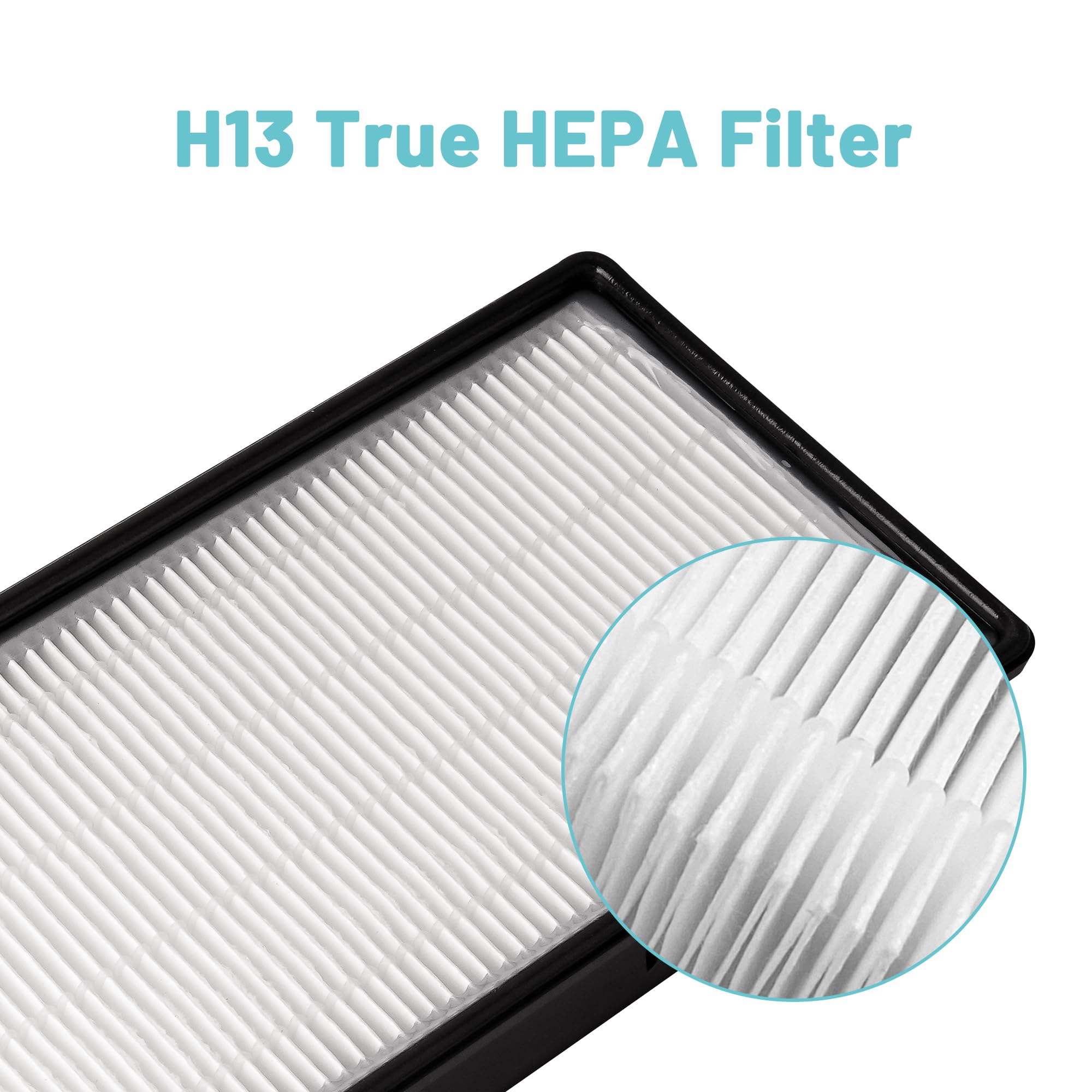 Vhbw 4x Filtre Compatible Avec Marreal AP3001 Purificateur D'air - Filtre à Charbon Actif Filtre Hepa 84733141