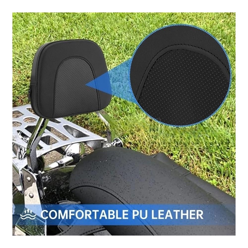 Schienale Posteriore Universale Per Schienale Posteriore Per Ha&rley Accessori In Pelle Nera