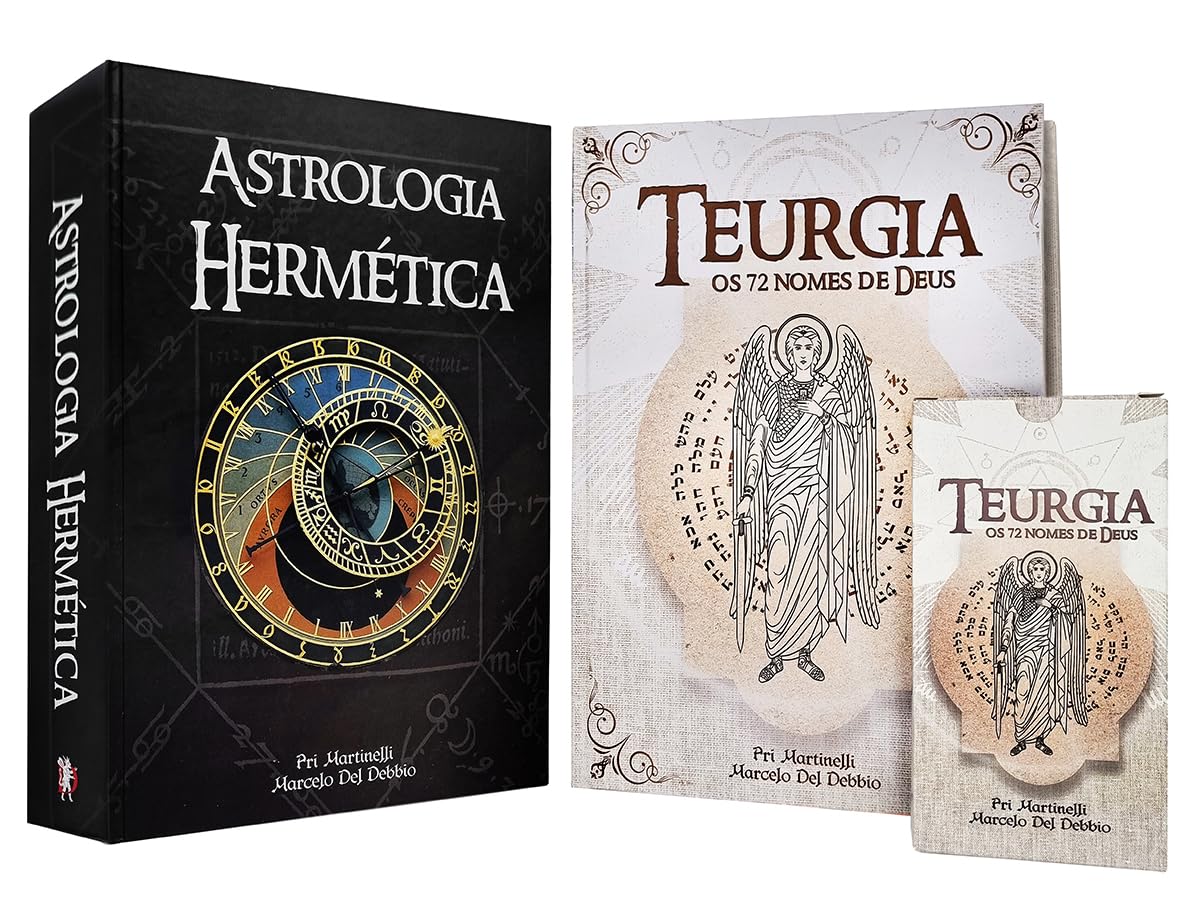 Livro Astrologia Hermética + Livro Teurgia , Os 72 Nomes De Deus +