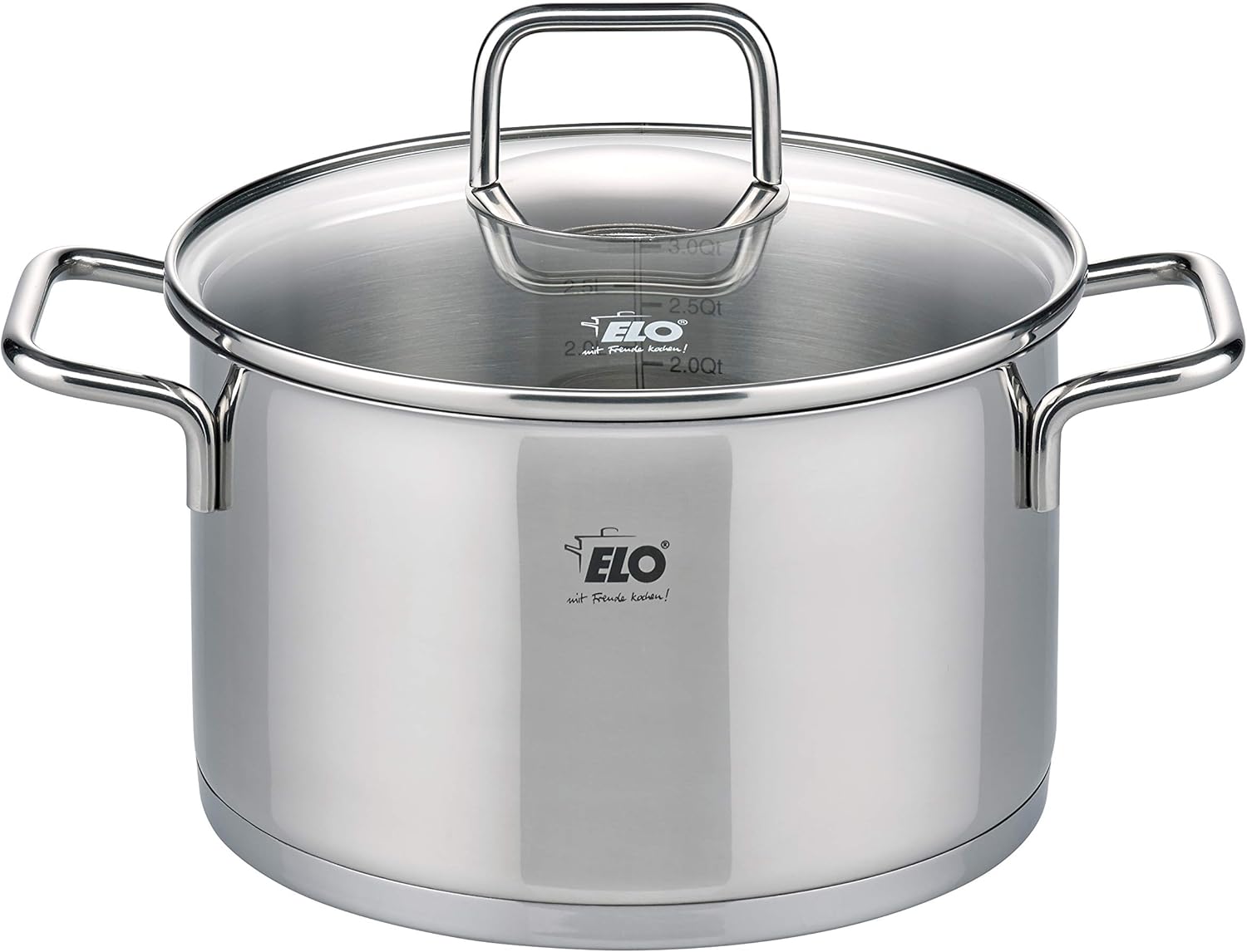 ELO Fleischtopf 72421 Citrin Stewing Pot 20 cm, 20cm, Stainlesssteel