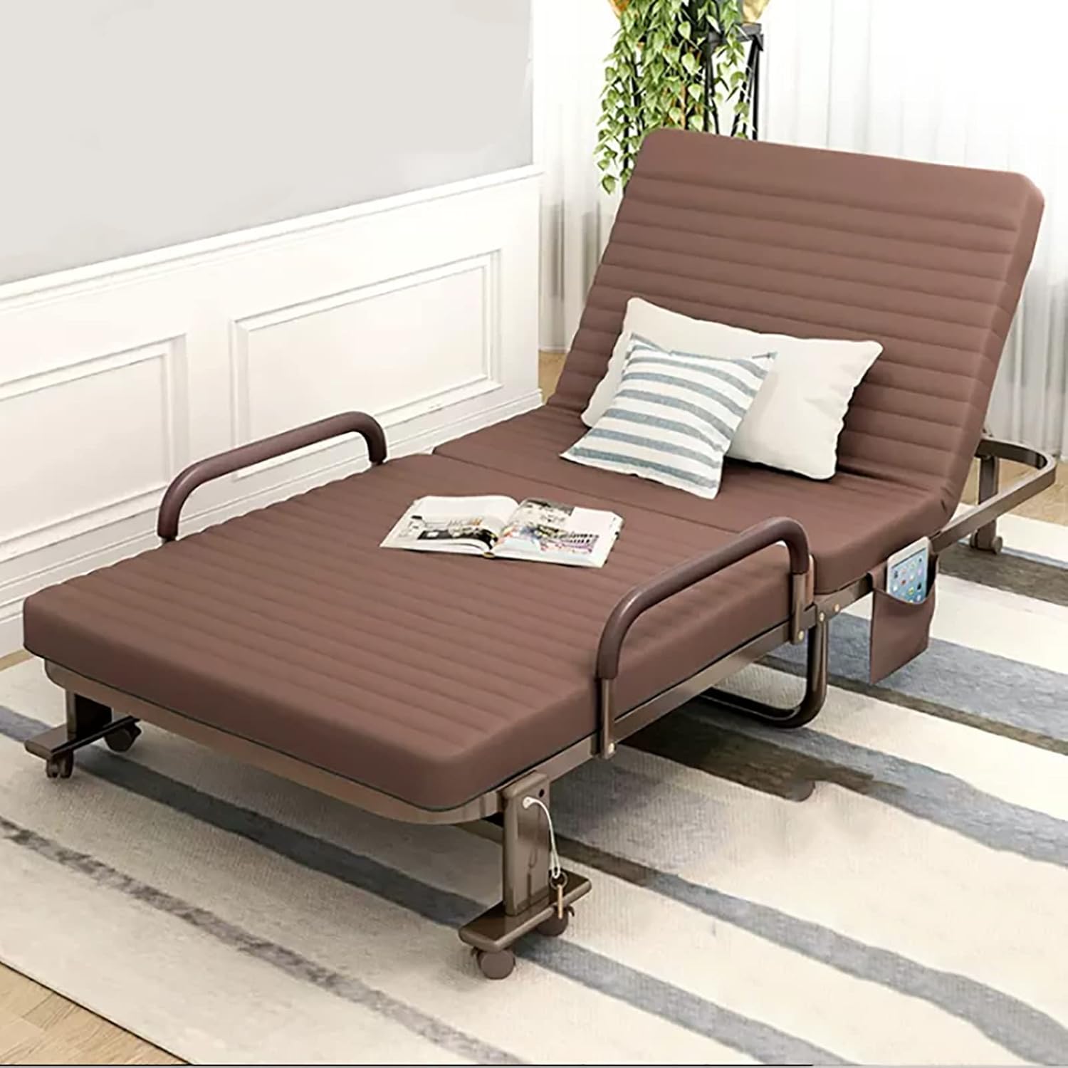 Folding Adults Camping Cot, Heavy Duty Sleeping Cots with