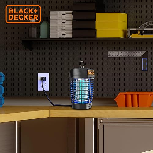 Miniatura 5 de BLACK+DECKER Exterminador de insectos - Repelente de mosquitos para exteriores y trampas para moscas en interiores, asesino de mosquitos y