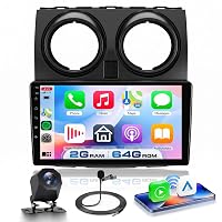 VECHTEL Autoradio 2G+64G Android 15 per Nissan Qashqai J10 2006