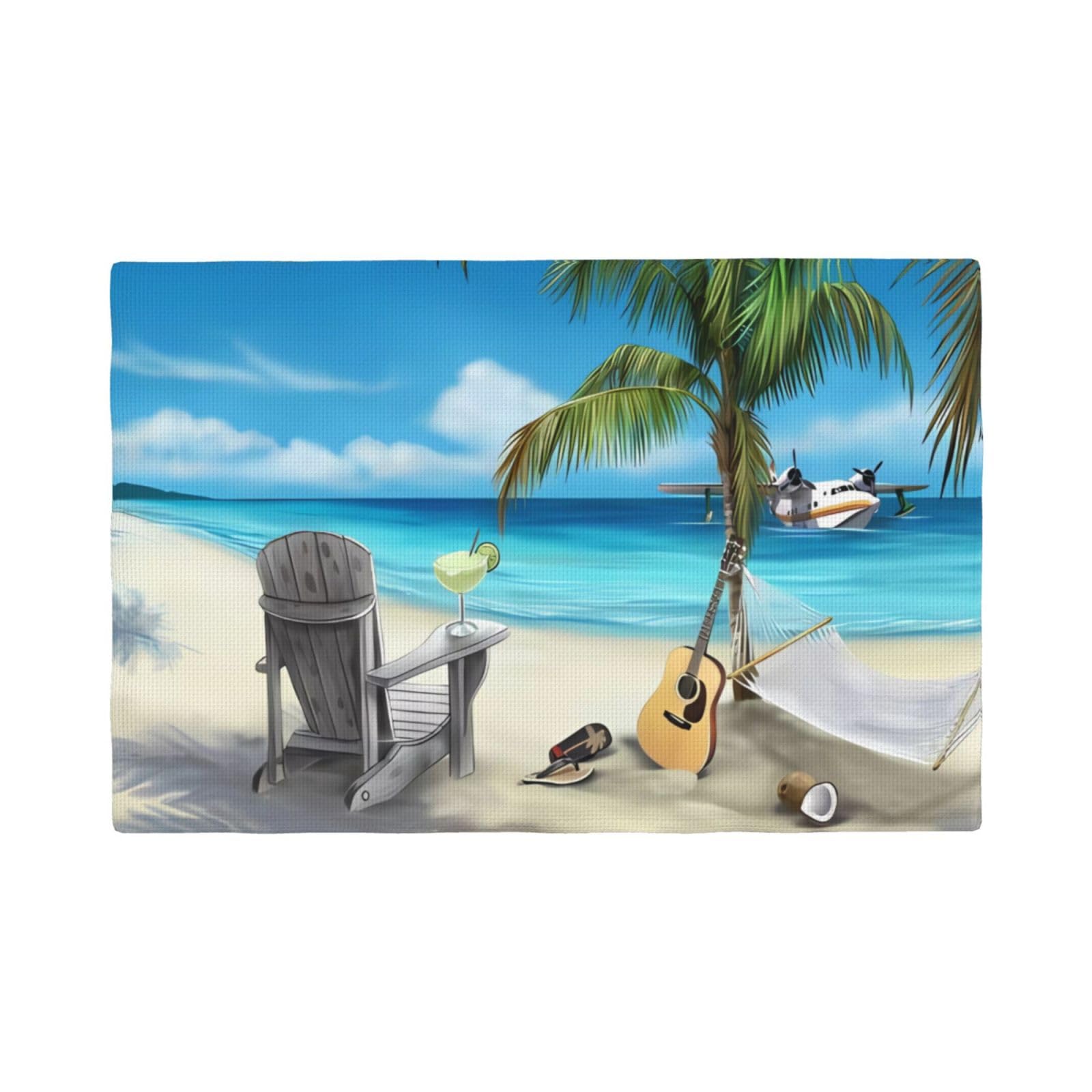 Set de table pour fête motif guitare un cadeau idéal pour la cuisine