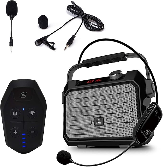 Wireless PA System with Wireless Headset Microphone