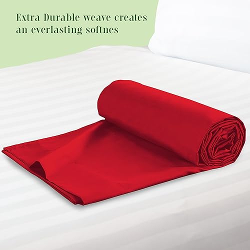 Miniatura 3 de Elegant Comfort Sábana encimera de 1 pieza de calidad hotelera, lujosa y suave, 1500 hilos, calidad egipcia, resistente a arrugas, manchas y