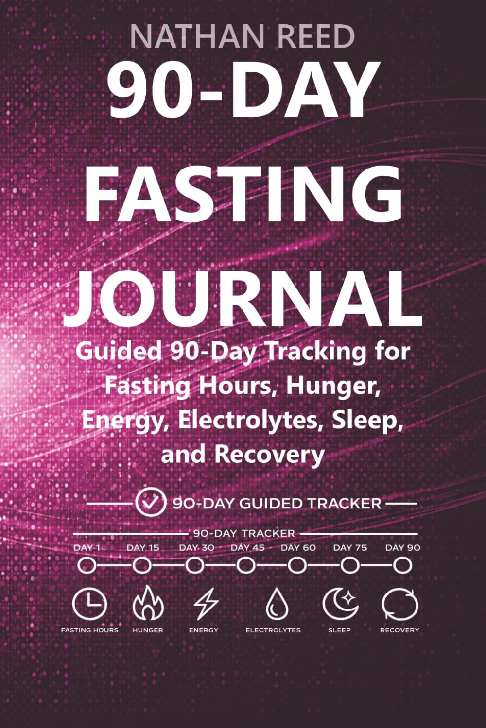 90-Day Fasting Journal: Guided 90-Day Tracking for Fasting Hours, Hunger, Energy, Electrolytes, Sleep, and Recovery