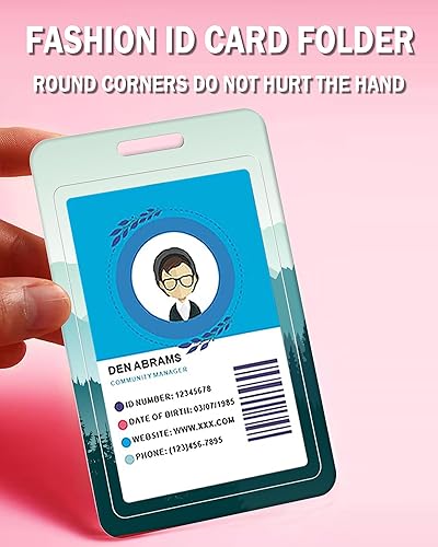 Miniatura 6 de Carretes retráctiles con clip de carrete de mosquetón, etiqueta de identificación con nombre de trabajo, virola para cinturón, funda de