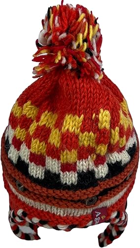 Miniatura 5 de Agan Traders Surtido de lana de punto para mujer, gorro, guante sin dedos, forro polar grueso y cálido Himalaya