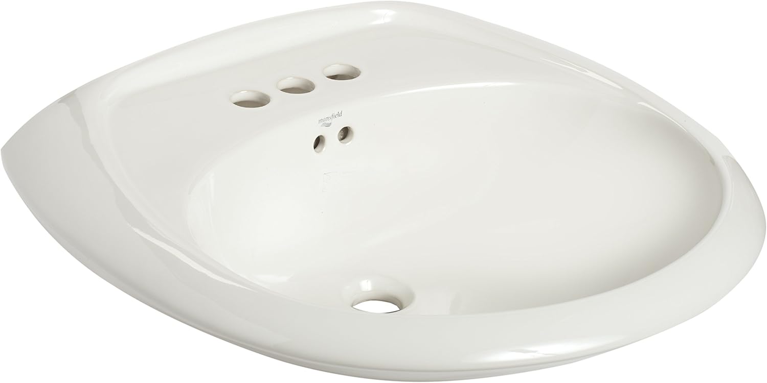 Mansfield Plumbing Maverick Bathroom Sink - 4" Faucet Centers