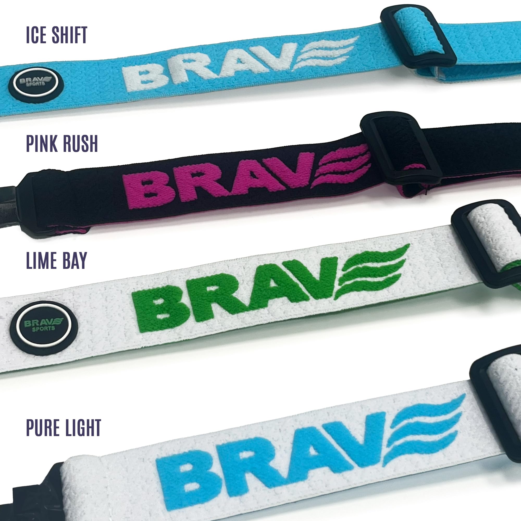 BRAVE RIFT – Gafas deportivas Fotocromáticas o Polarizadas con Lente PC UV400 – Patillas y Cinta Ajustable Intercambiables – Doble Espuma Sellado Agua/Nieve – Set Completo