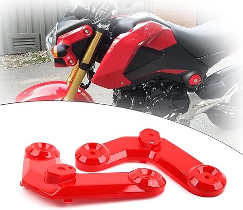 Miniatura 3 de Minho Motocicleta rojo señal de giro titular apto para Honda Grom Msx125 SF 2013-2016 carenados Kit piezas