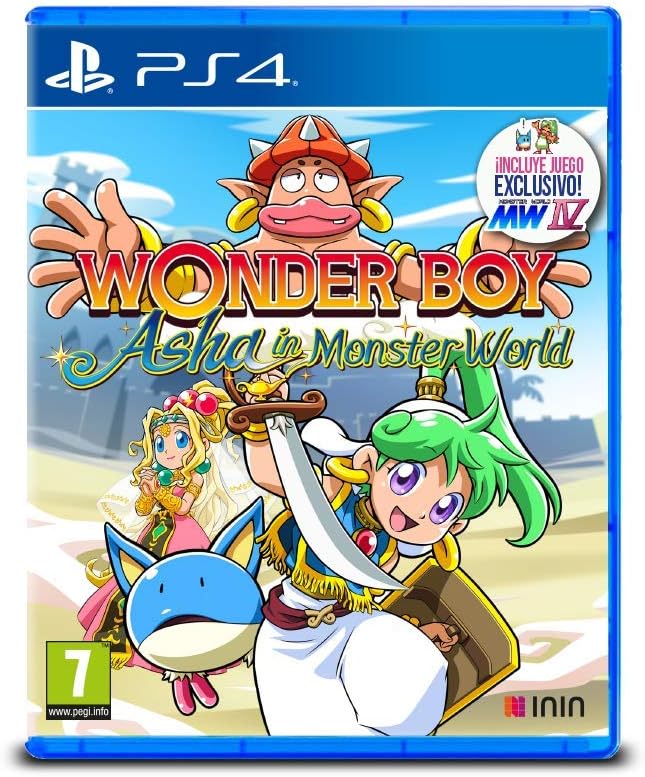 JustForGames Wonder BOY ASHA in Monster World - PS4