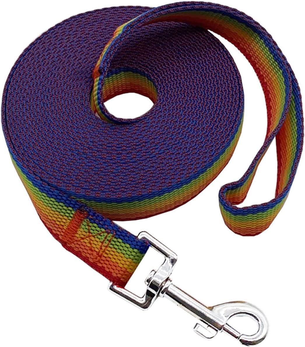 Nylon Training Dog Leash for Small Medium Large Dogs, 15ft 20ft 30ft 50ft 100ft Long Leash Dog/Puppy Lead for Obedience Recall Training, Camping — image 1