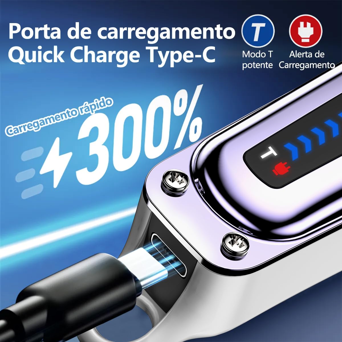 Máquina de Cortar Cabelo Profissional para Homens, Barbeador Elétrico Sem Fio Recarregável USB-C, 6 Pentes, 2 Velocidades, À Prova D’Água – Ideal para Degradê, Careca, Barba,… em promoção! Veja a oferta e mais achadinhos de Aparelhos 8 Hoje é o melhor dia para comprar Máquina de Cortar Cabelo Profissional para Homens, Barbeador Elétrico Sem Fio Recarregável USB-C, 6 Pentes, 2 Velocidades, À Prova D’Água – Ideal para Degradê, Careca, Barba,… com aquele preço maroto! Promoção! Aproveite a oferta! 8