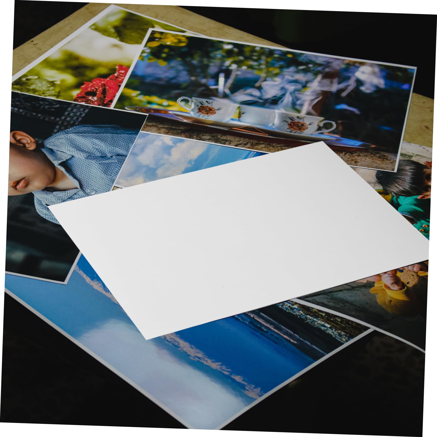 Gadpiparty 5 Set Carta Fotografica Carta Fotografica Lucida Documenti Della Stampante Immagini Foto Lucida Alto Carte Fotografiche Foto Stampa Di Carte Fotografiche Album Bianca 100 Fogli*5