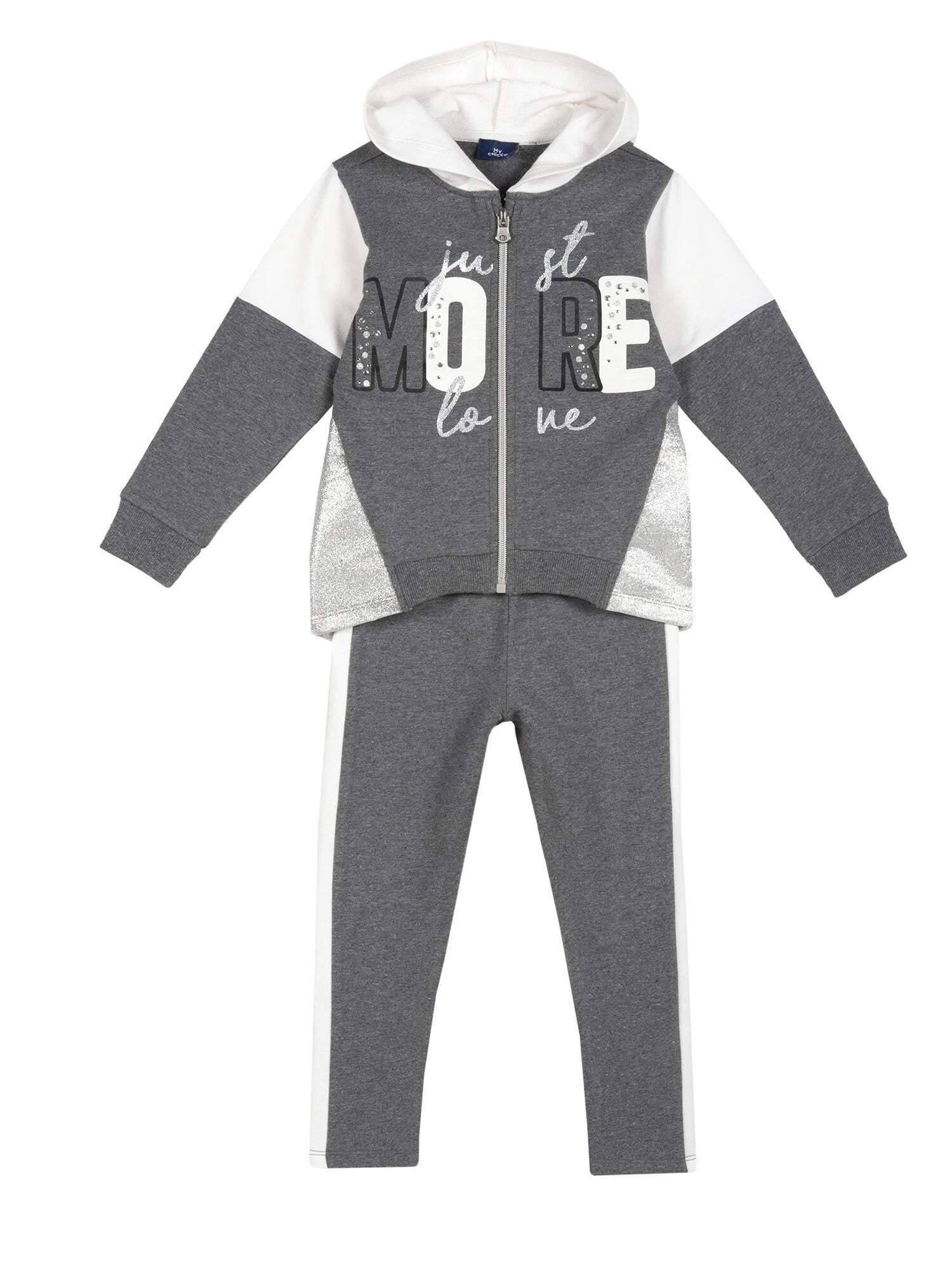 Chicco complet gris 12M habit anti-irritation facile à enfiler
