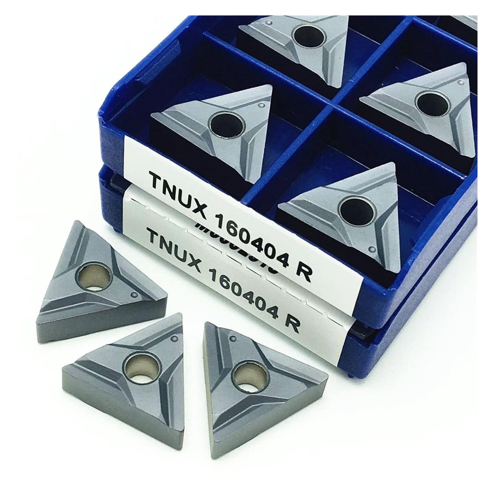 Outil matériel Lame de carbure Tnux160404R nn lt10 Outil de tournage Tnux 160404R (Angle : TNUX160404R LT10, Insert Width(mm) : 10PCS(1box))