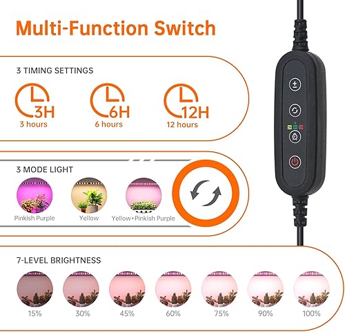 Miniatura 5 de Bstrip Invernadero interior con luces de cultivo, mini invernadero interior con puerta de entrada enrollable con cremallera y cubierta de PVC, luz