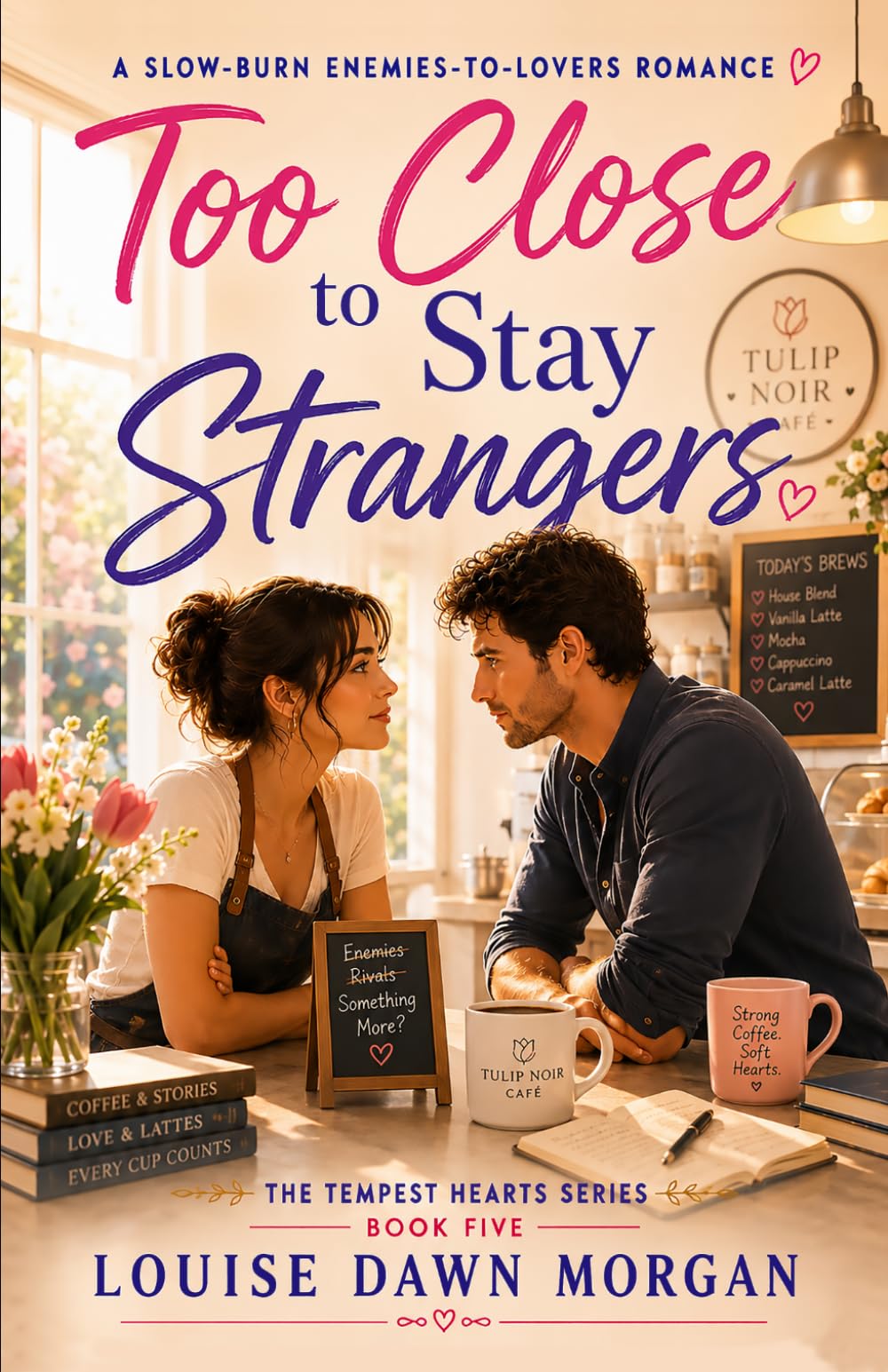 Too Close to Stay Strangers: An Enemies-to-Lovers Slow-Burn Romance (The Tempest Hearts Series)
