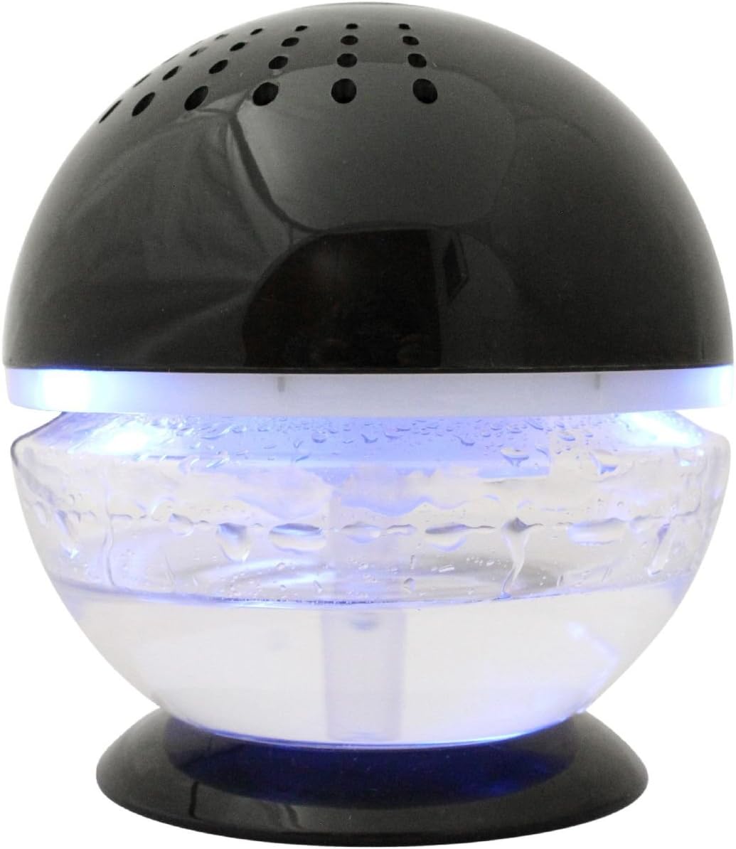 Unilution EcoGecko 75518Black Little Squirt Air Deodorizer Humidifier, Black
