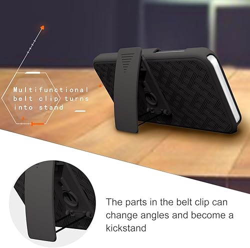 Miniatura 21 de Ailiber Funda compatible con iPhone 15 Pro Max, funda para iPhone 15 Pro Max con lente de cámara y protector de pantalla, soporte giratorio