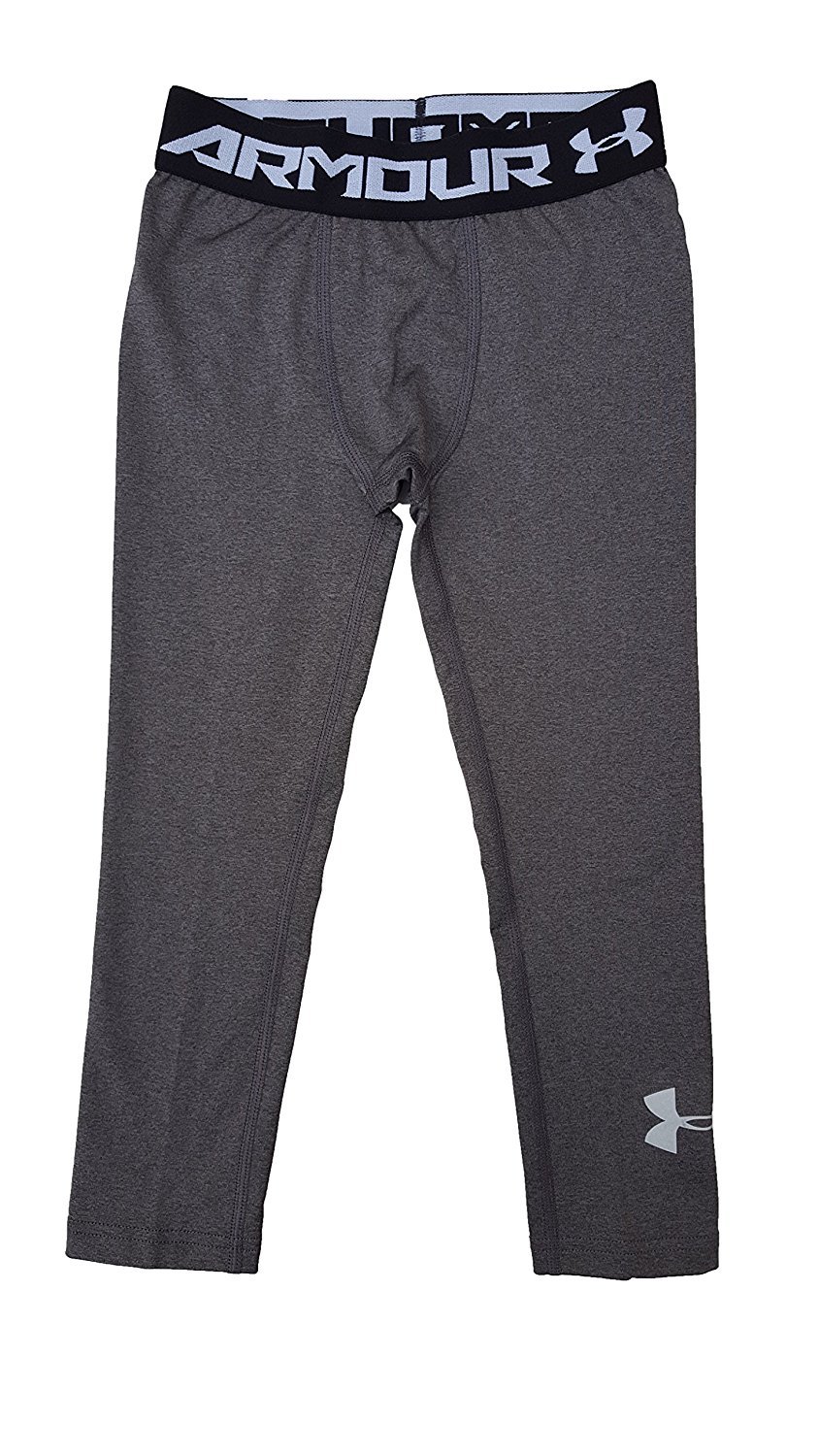 Leggings armure ajustée garçons pantalon sport extensible taille 5 noir - 2