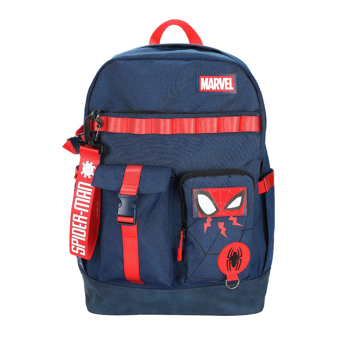 Bioworld Spider-Man Classic Chibi Spider-Man 18.5" Adult Navy Backpack