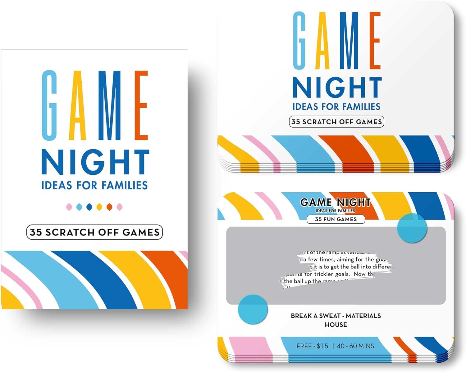 Buy 35 Fun & Exciting Scratch Off Activities - Family Game Night for Kids,  Teens & Adults Online at Lowest Price in Algeria. B0B1MZX25H