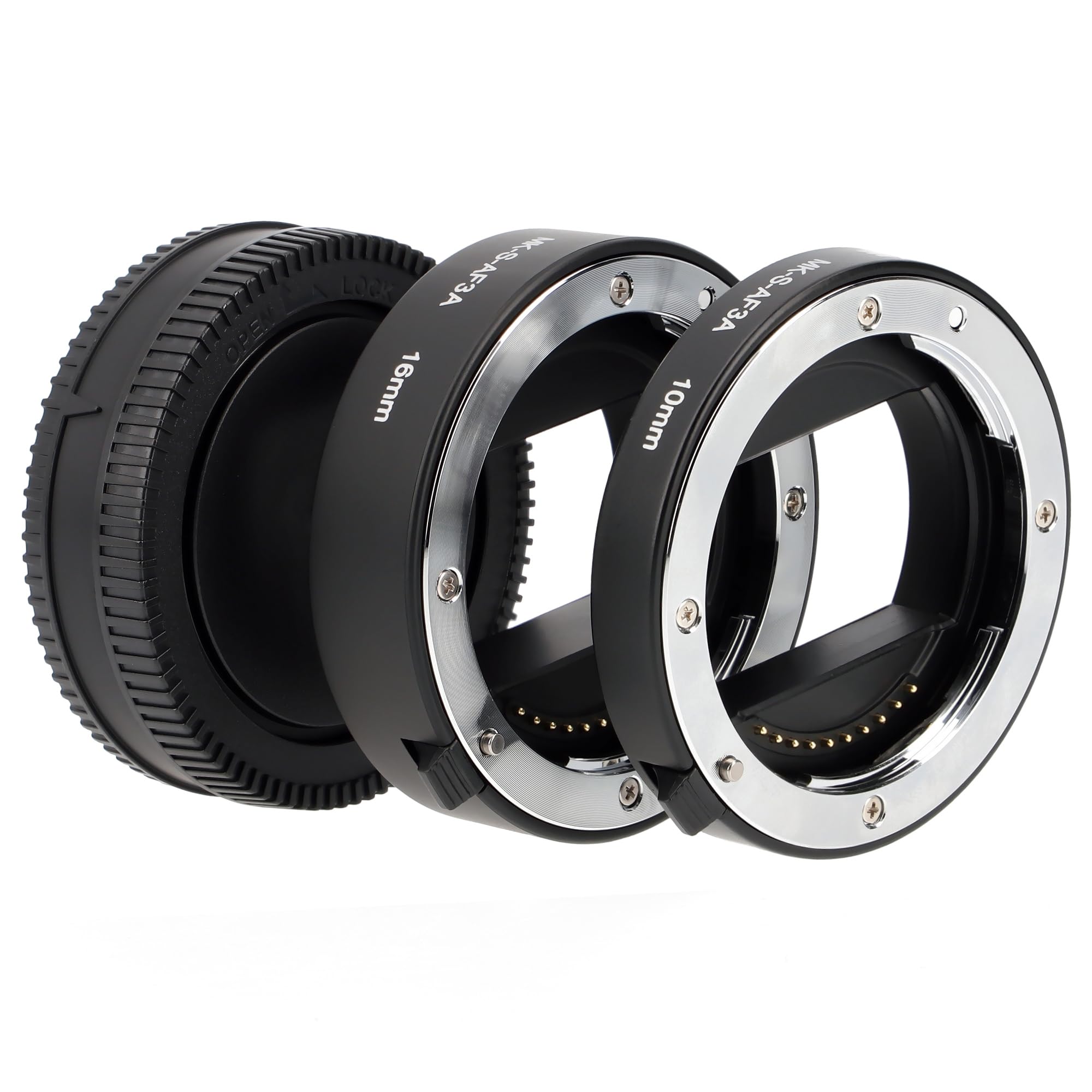 Tubo Di Prolunga Macro Per Fotocamera Sony E-Mount - Extension Tube Automatico Da 10 Mm E 16 Mm Per Foto Ravvicinate - Foto 9