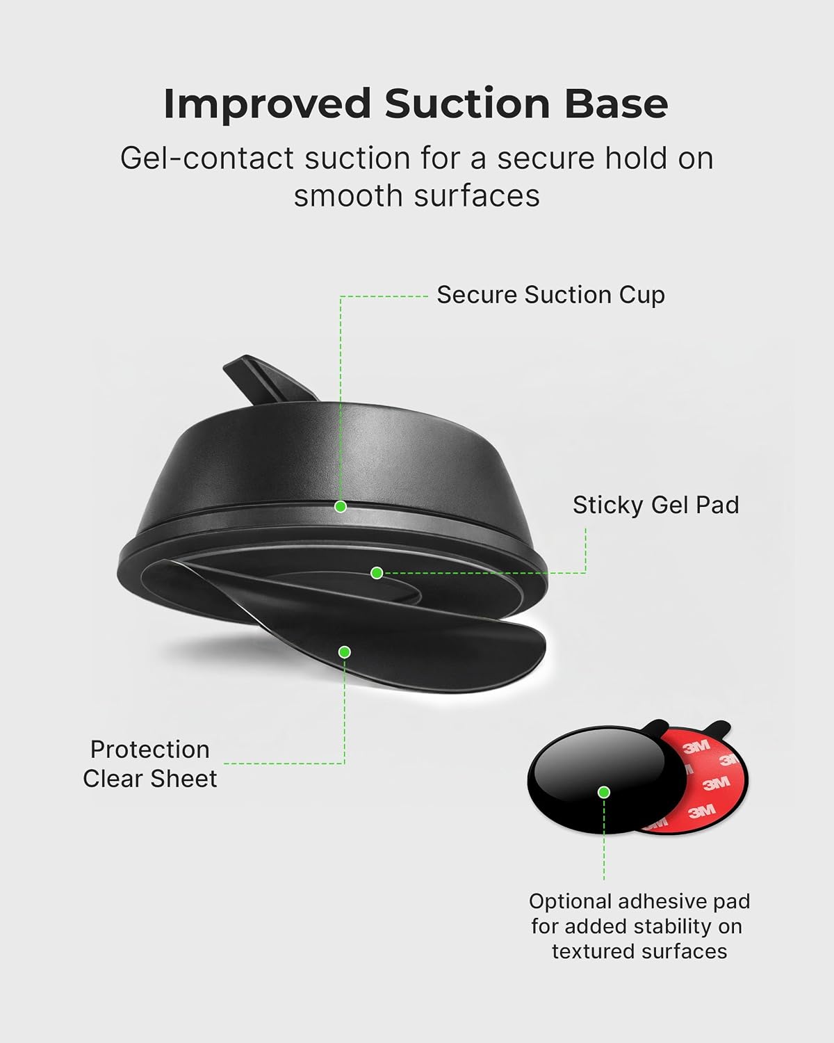 Magsafe Magnetic Phone Car Mount - Magnetic Cell Phone Holder for Car - Perfect for Magsafe Compatible Device (iPhone 14/15/16/17 and Smartphone) - Gift Accessories for Car - Gooseneck image 5