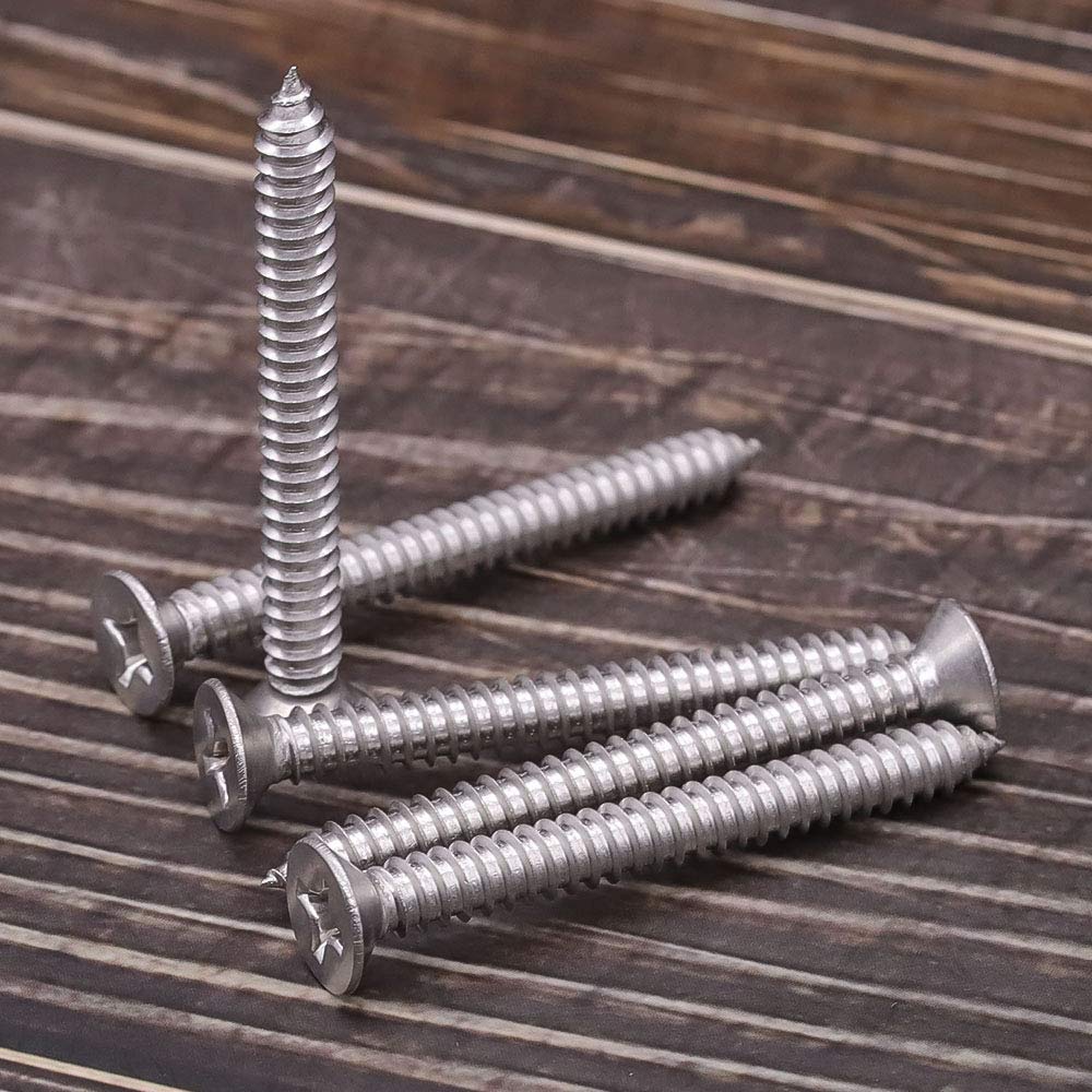 Daggerz #12 x 2-1/2 Self-Drilling Plywood-to-Metal Screw with